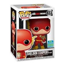 Sold Apr 18, 2025 Funko Television -The Big Bang Theory - Sheldon Cooper as The Flash - #833